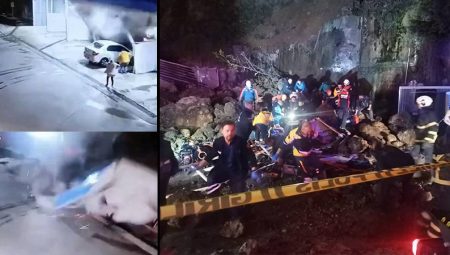 Samsun’da heyelan: Kaya kesimlerinin altında kalan bir aileden 2’si çocuk 3 kişi öldü!