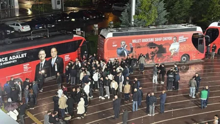 CHP Genel Merkezi’nde hareketlilik: Genel Merkez sürücüsü Gökhan Gülyurt’un gözaltına alındığı ve Genel Merkezin tahliyesinin istendiği savı