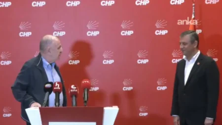 Ümit Özdağ’dan CHP Genel Merkezi’nde açıklama: Gayretinizde yanınızdayız; Türkiye, Kuzey Kore, Rusya olmayacak