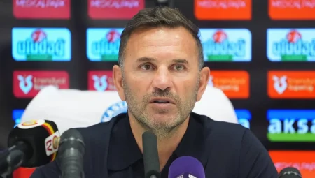 Okan Buruk: Yabancı kuralının değişmesi işimizi çok zorlaştırdı